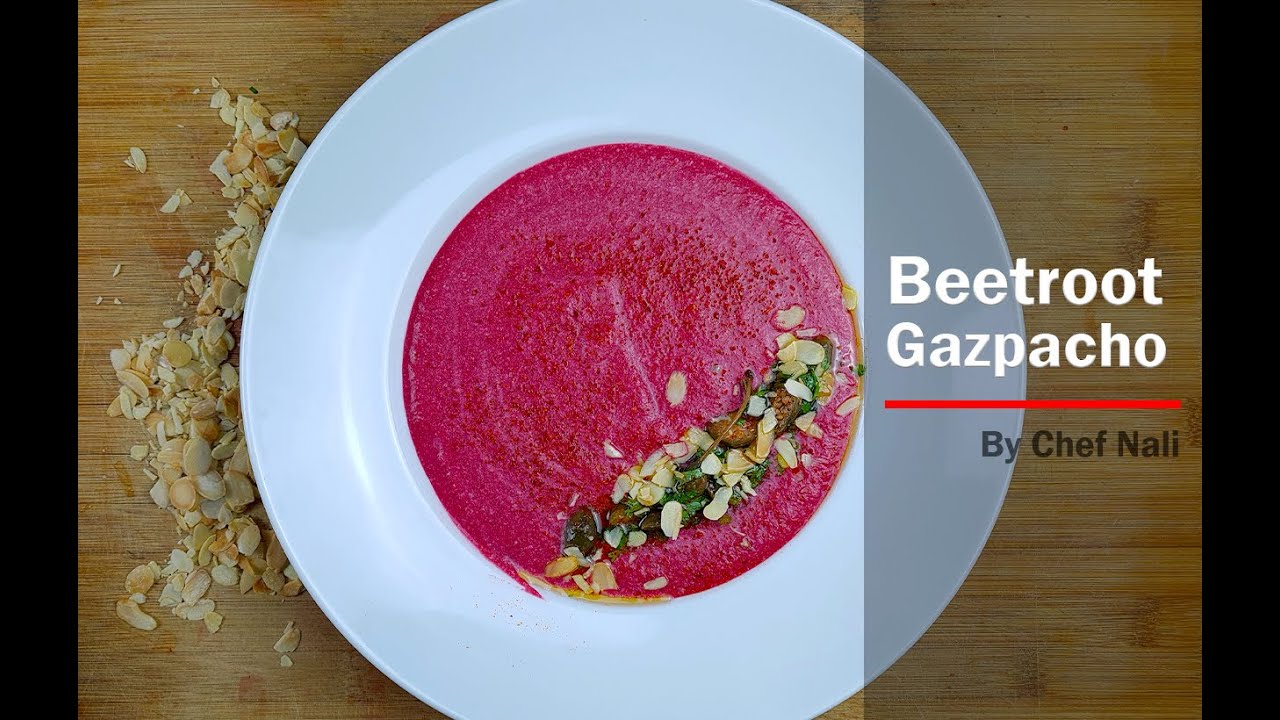 Beetroot Gazpacho | Gaspacho De Betterave