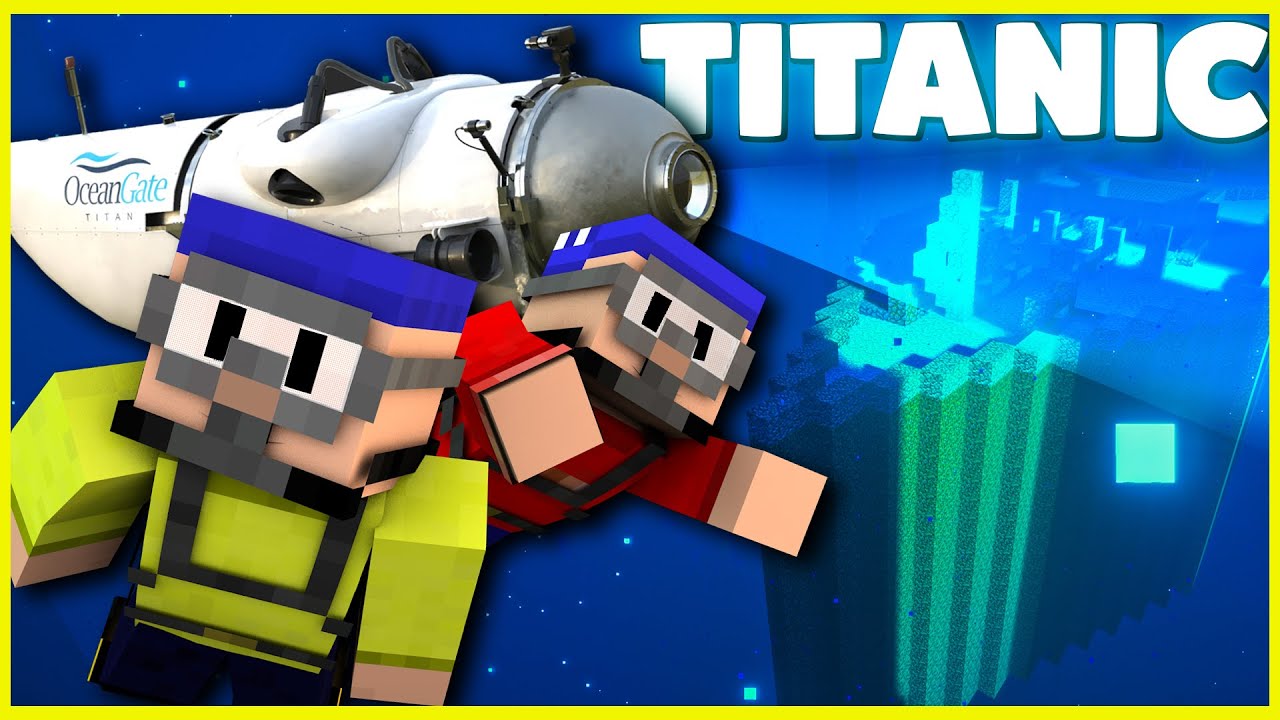 PAT A MAT TITANIC, PONORKA PARODIE v MINECRAFTU