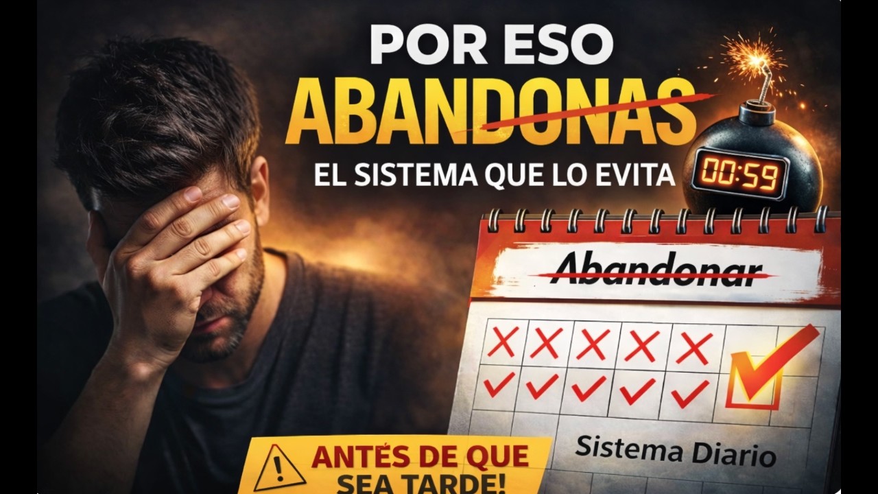 El Sistema Diario Que Evita Que Abandones (Incluso En Días Malos) | El Codigo Interior