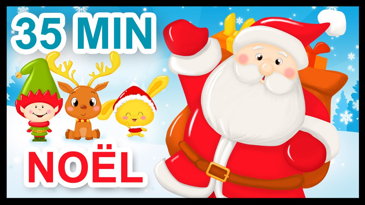 Chansons de Noël - Comptines - Dessins animés pour enfants - 35 min