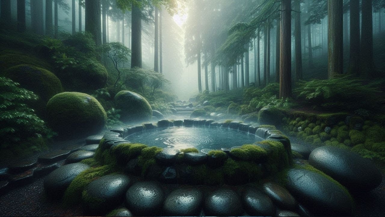 雨音に包まれる静かな森｜深いリラックスと集中のための60分