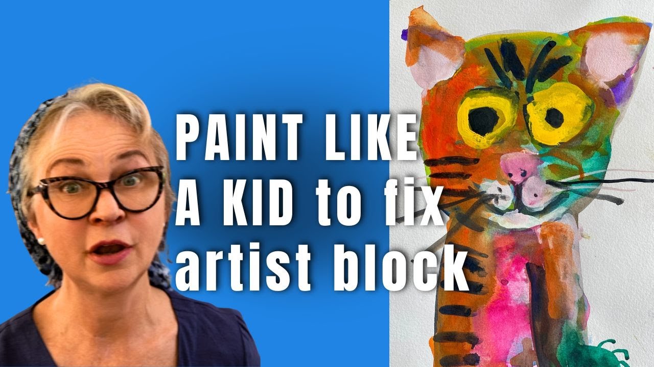 Day 29 What Happens When Pro Artists Paint Like a Kid?