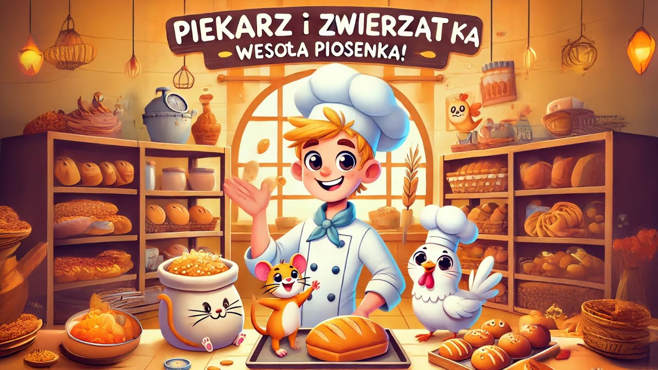 Piosenkowo - Piekarz Piecze Chleb - Piosenka dla dzieci