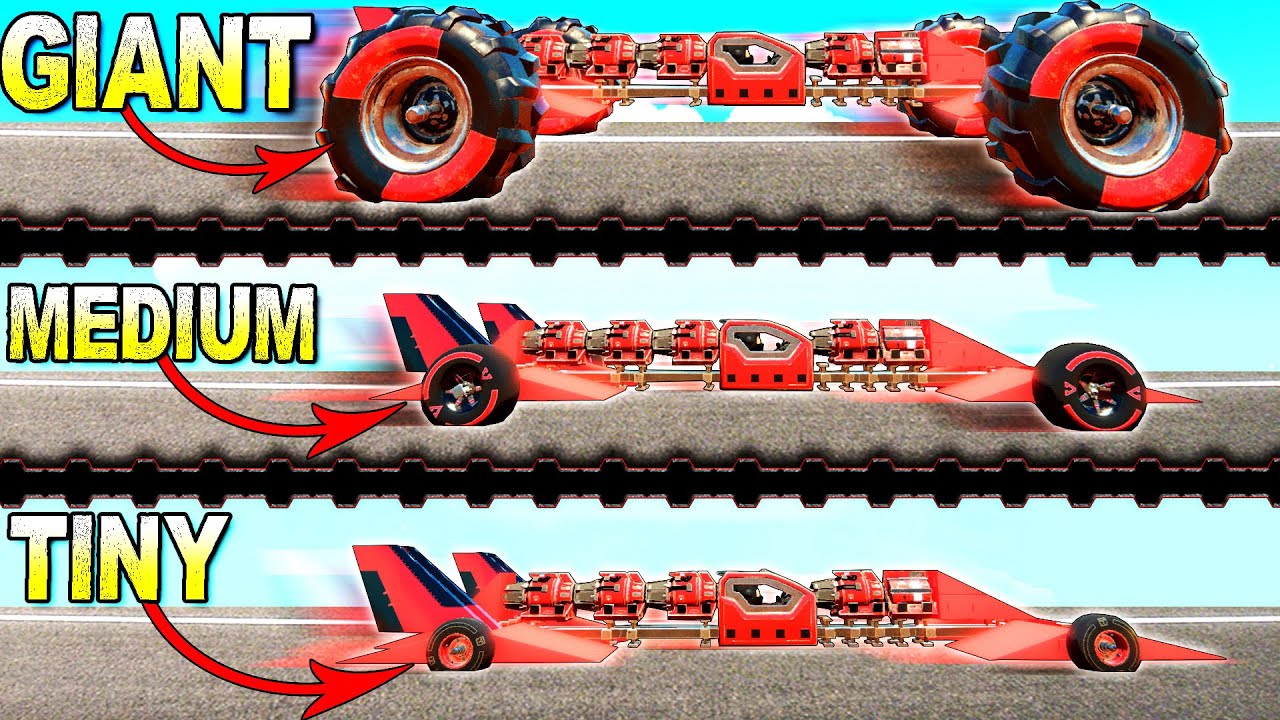 CENTRIFUGE RACE: Small Wheels, Medium Wheels, Giant Wheels! - Trailmakers Multiplayer