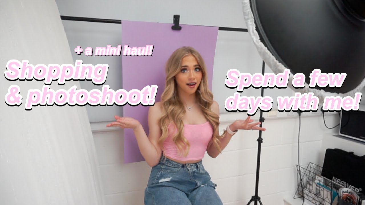 spend a few days with me! | shopping & shoots