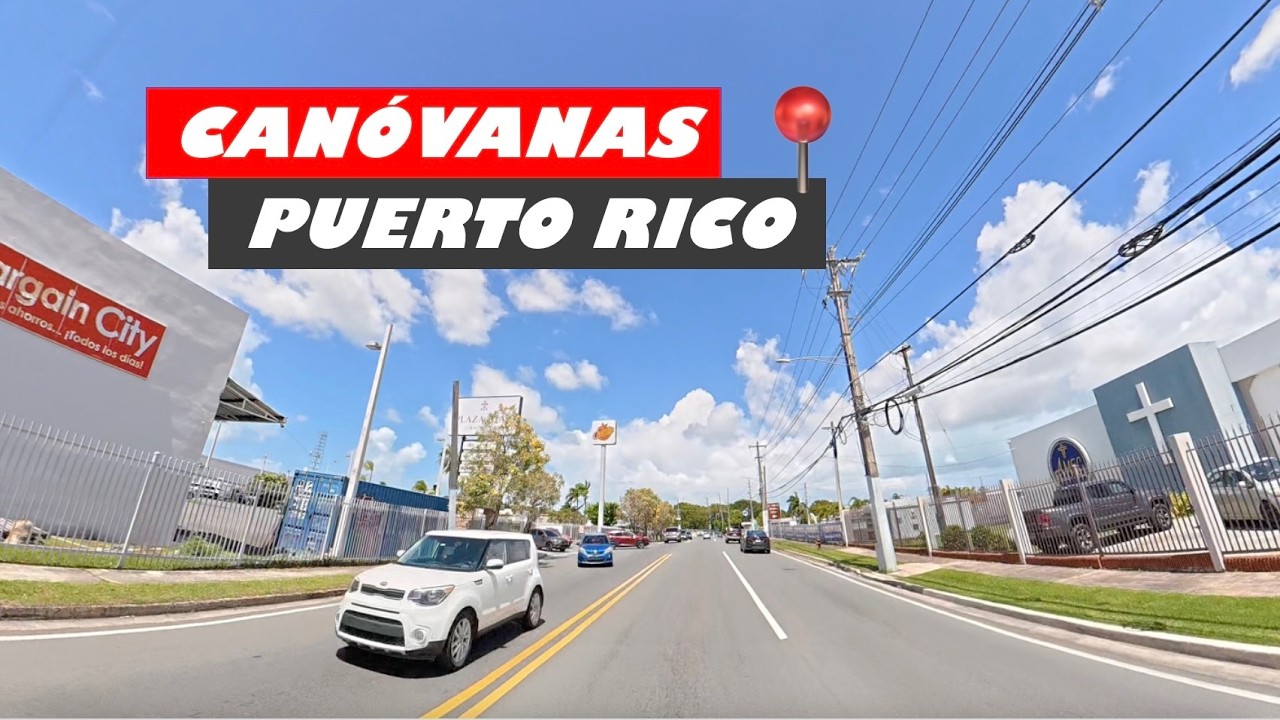 🚙  Driving Around Canóvanas, Puerto Rico | Pasitos PR 🇵🇷
