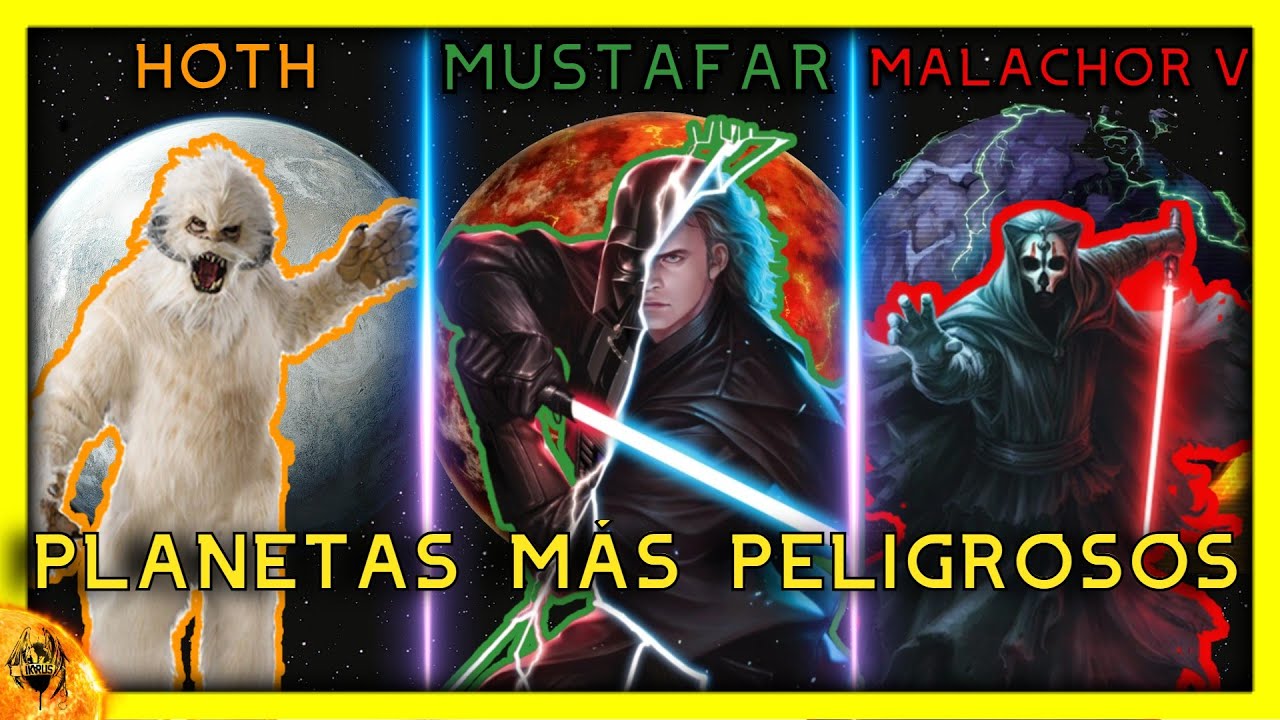 Star Wars: TOP 10 Planetas Más Mortales ⚠️ | Lugares Que No Sobrevivirías