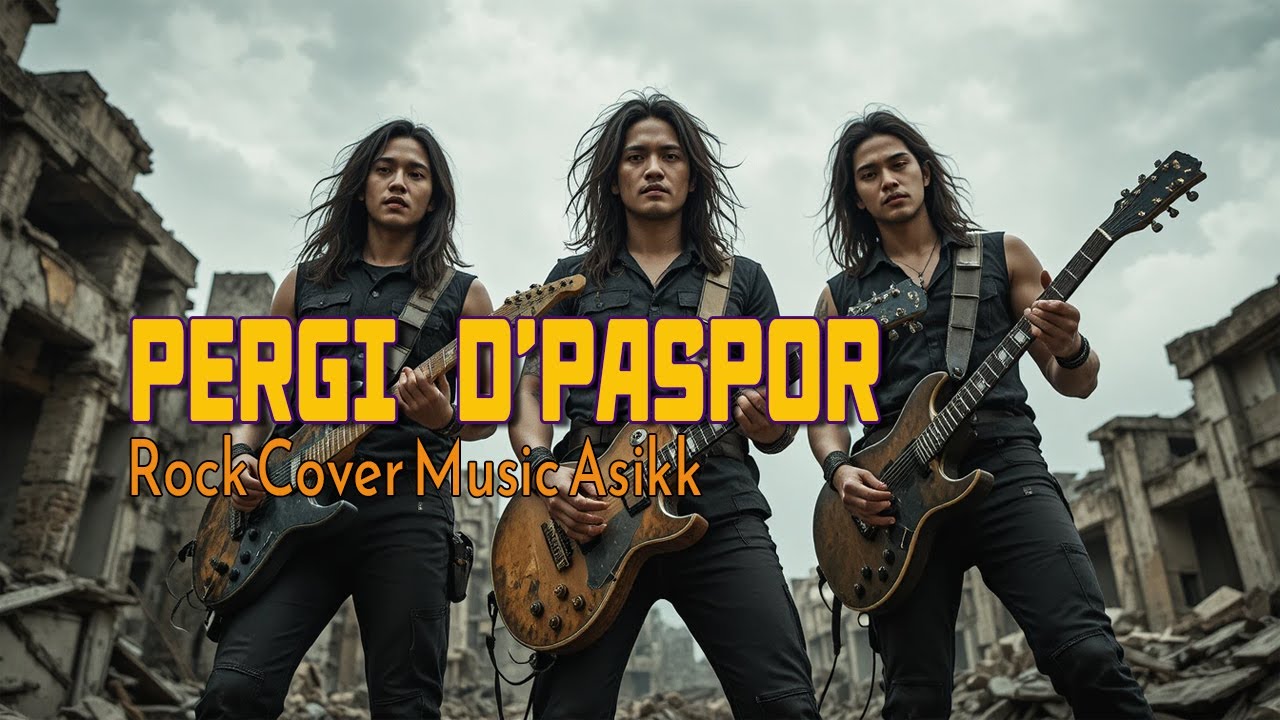 PERGI (Rasa Yang Tertinggal ) -  D’Paspor Cover Versi Rock | Cover Keren Music Asikk