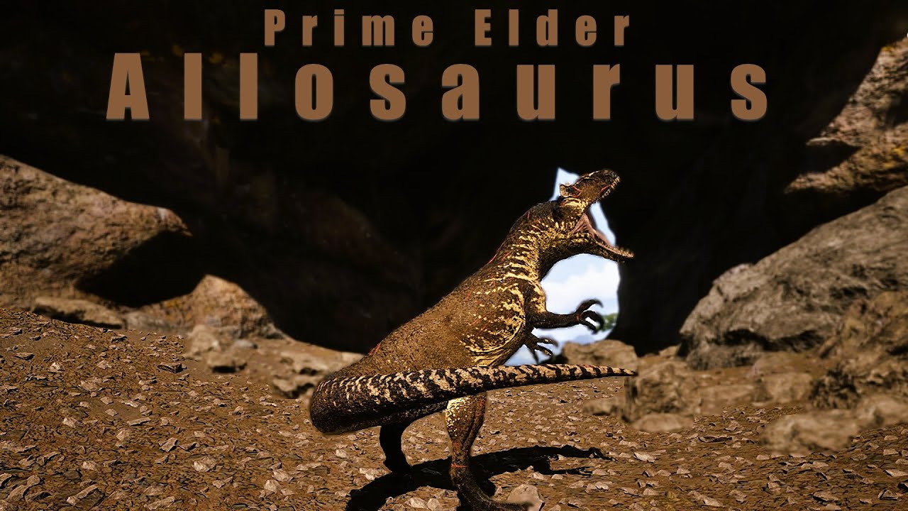 Thriving as an Allosaurus on a server with NO AI - (No Pounce) Allosaurus Gameplay - The Isle Evrima
