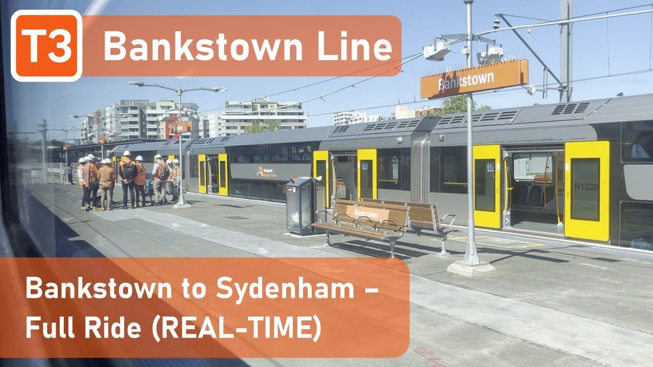 FULL RIDE (REAL-TIME): Final Days of the T3 Bankstown Line from Bankstown to Sydenham