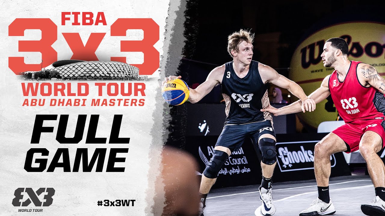 Miami vs San Juan | Full Game | #3x3WTAbuDhabi Masters 2023