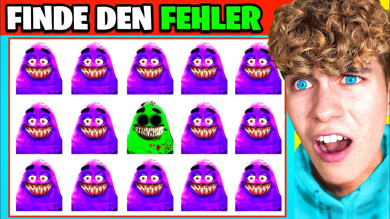 FINDEST DU DEN FEHLER!? (GRIMACE SHAKE vs&nbsp;LADYBUG)