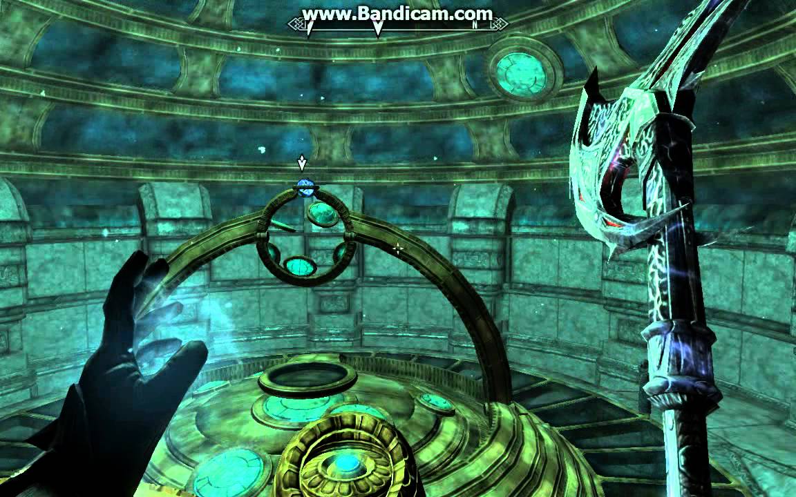 Skyrim- Focus the Oculory puzzle WITHOUT LIGHT