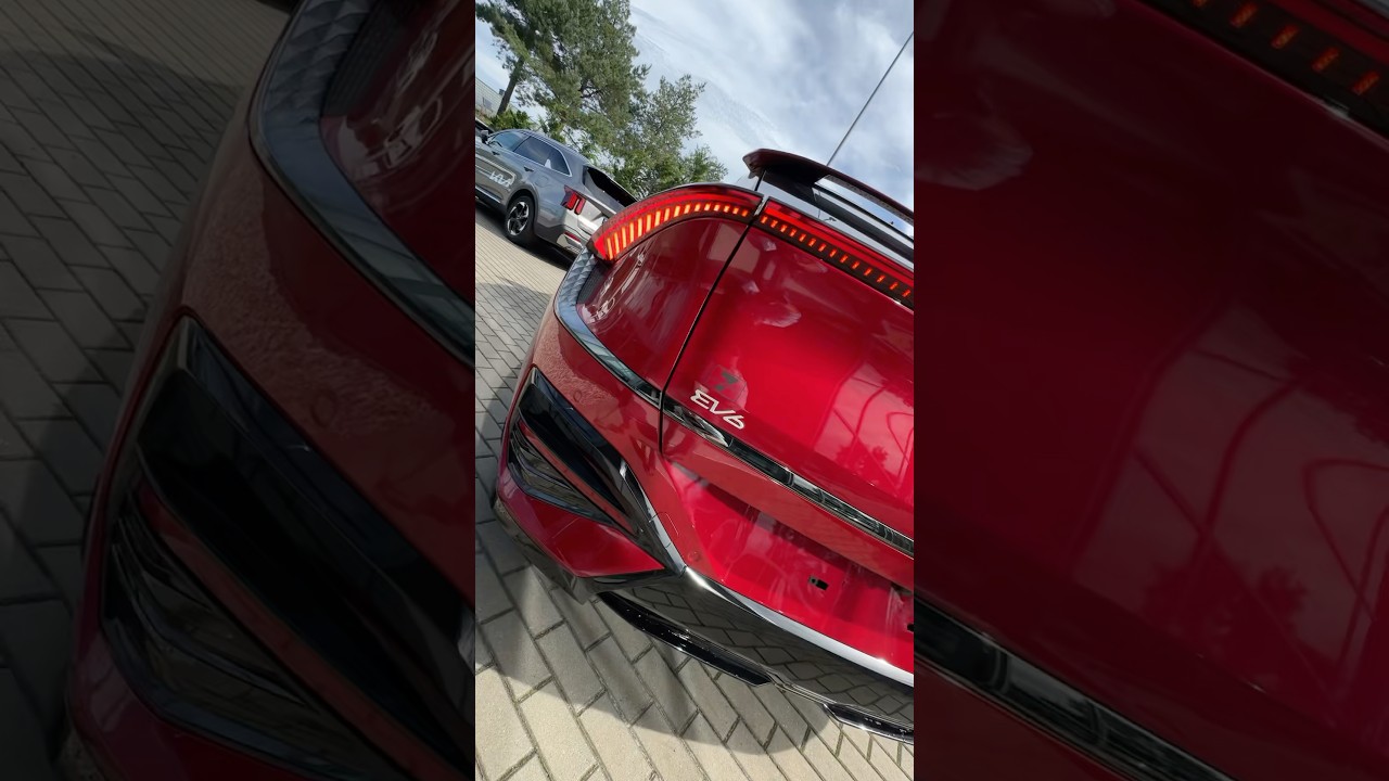 Kia EV6 FL 325KM AWD 84kWh wersja GTLine w kolorze Runway Red