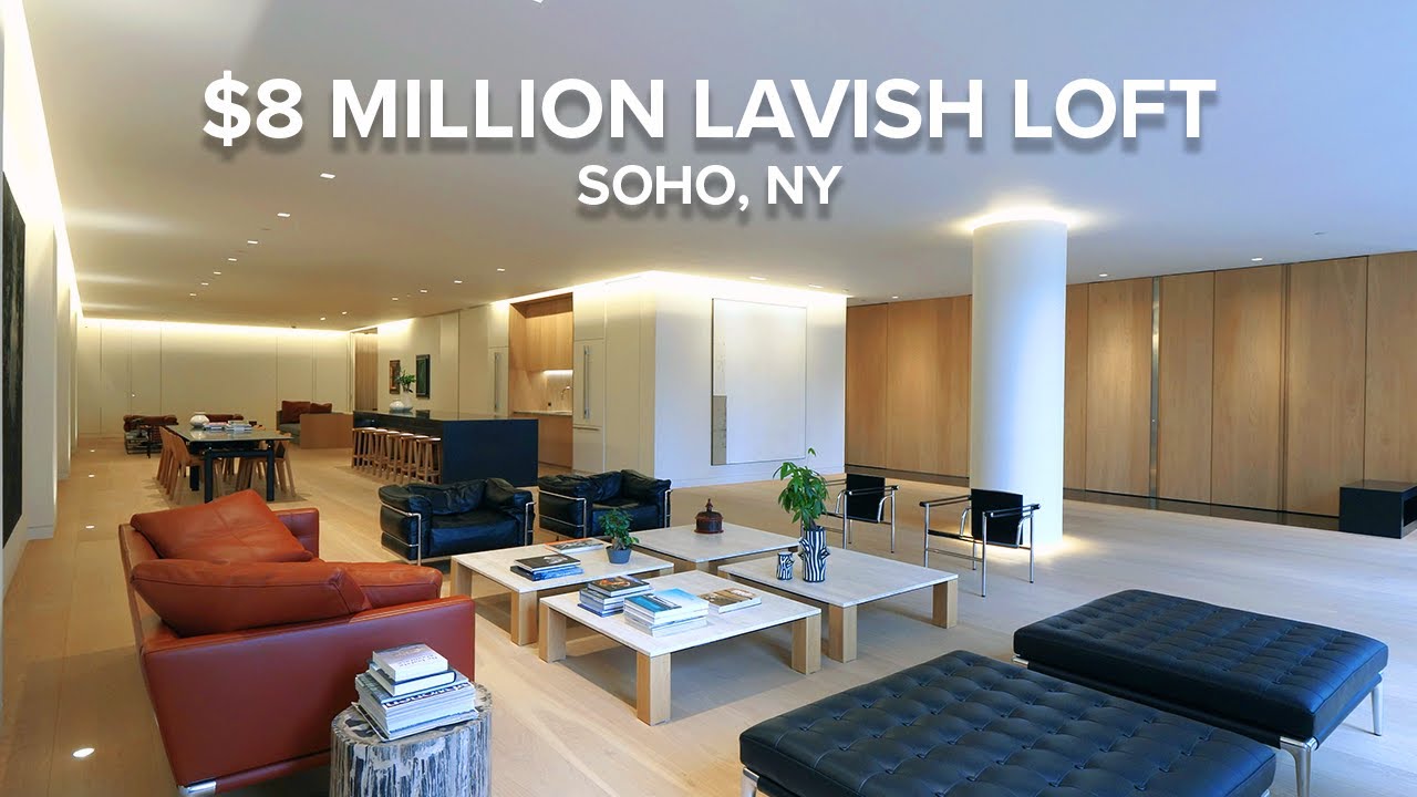 Experience This $8 Million Lavish Loft in the Heart of SoHo, NY - DroneHub