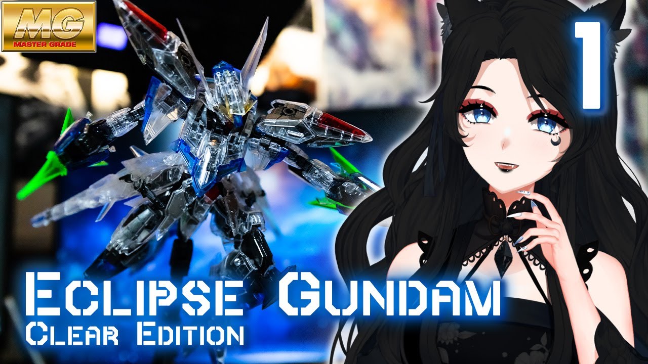 xxKanade Builds MG Gundam Base Limited Eclipse Gundam Clear Color - Ep 1