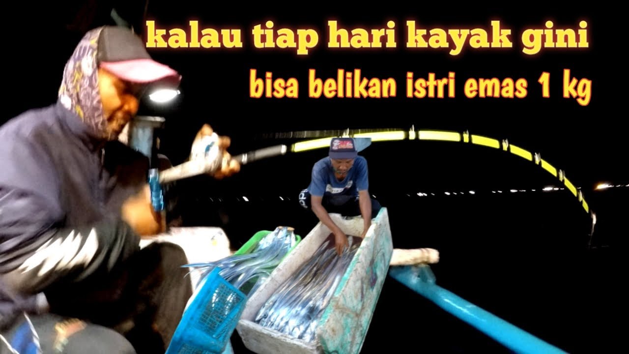 🔴 PERTAMA SAYA MANCING DI KAPAL .PANEN IKAN LAYUR .#45