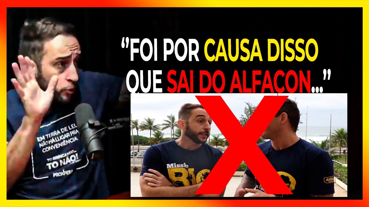 PROF RODRIGO GOMES EXPLICA PORQUE SAIU DO ALFACON