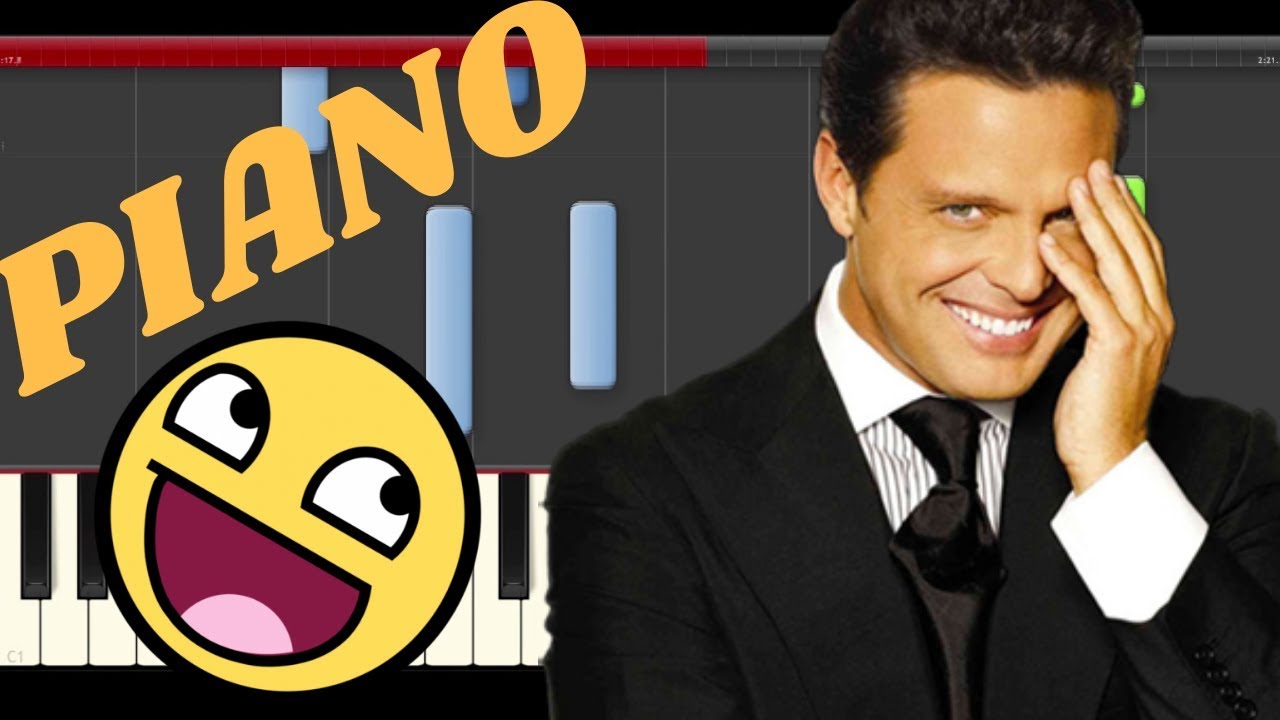 Luis Miguel Soy Yo Piano Cover Midi tutorial Sheet app  Karaoke