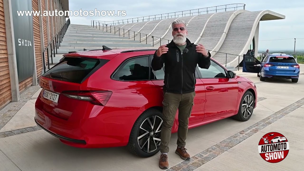 RESTILIZOVANA SKODA OKTAVIA NOVINARSKA TEST VOZNJA  AUTO MOTO SHOW