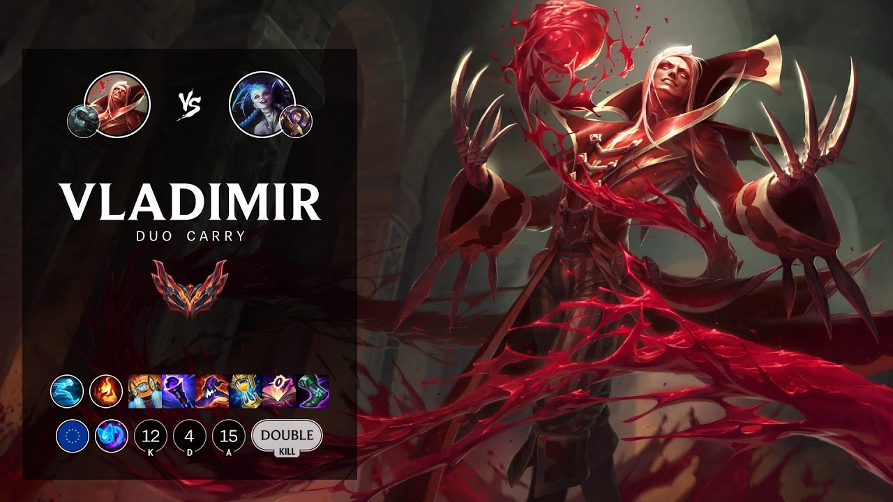 Vladimir Bot vs Jinx - EUW Grandmaster Patch 12.7