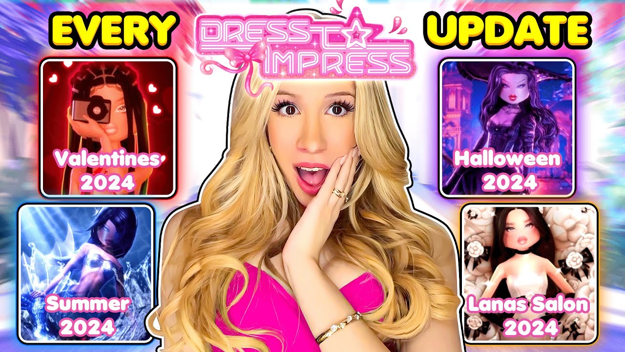 I Got Access to EVERY UPDATE in DRESS TO IMPRESS...