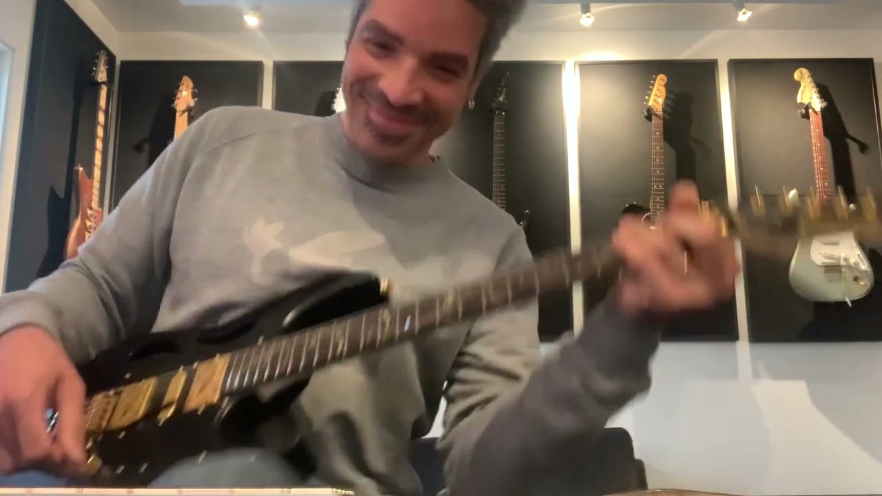 Blue Powder Steve Vai solo cover