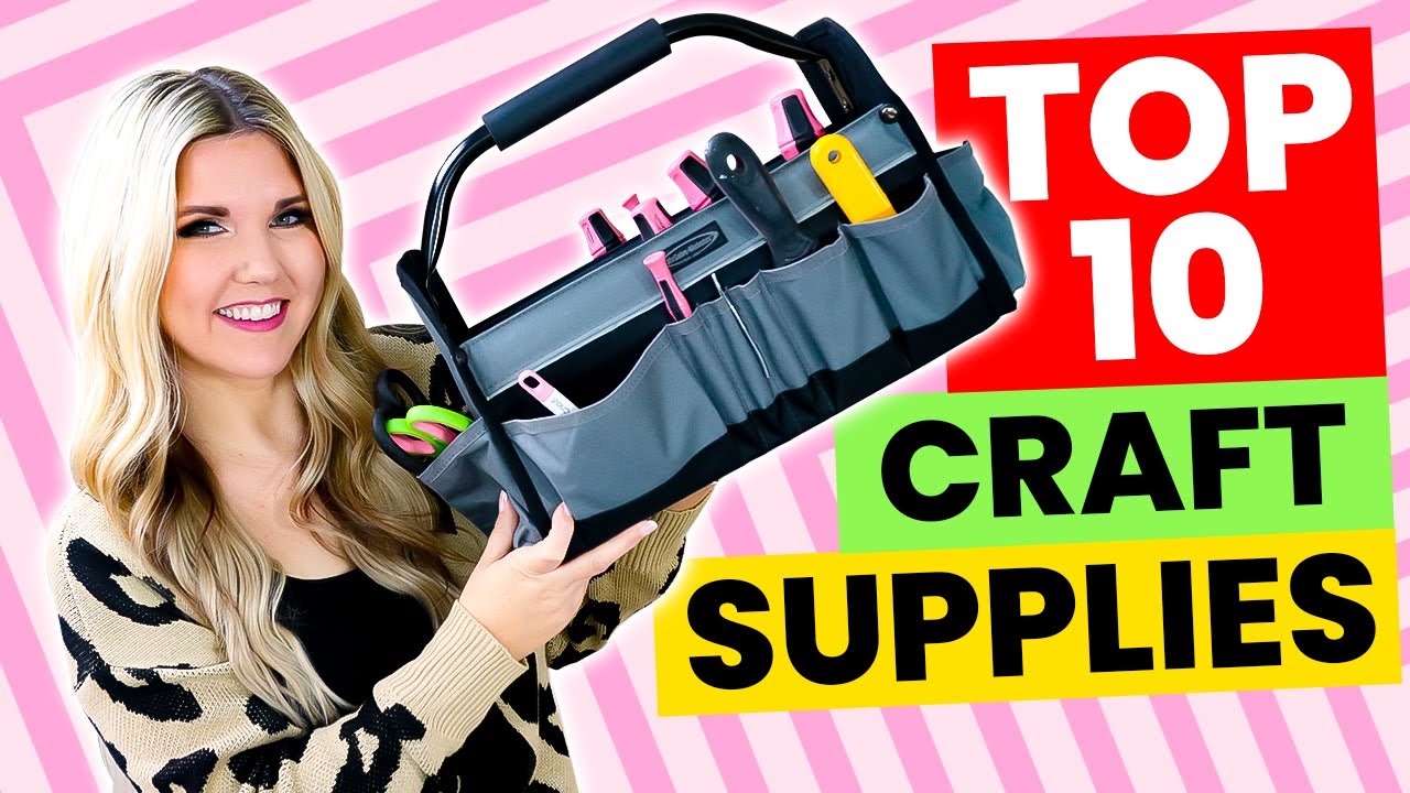 My Top 10 Must Have Crafting Tools...What's in my crafting tool kit @lizfenwickdaily