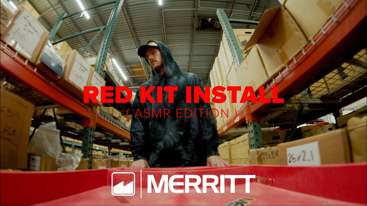 THE PERFECT BMX BIKE?! (MERRITT RED KIT INSTALL ASMR)