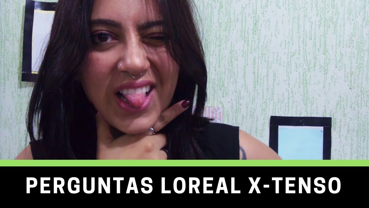 LOREAL X-TENSO: RESPONDENDO VOCÊS | penny saezuri