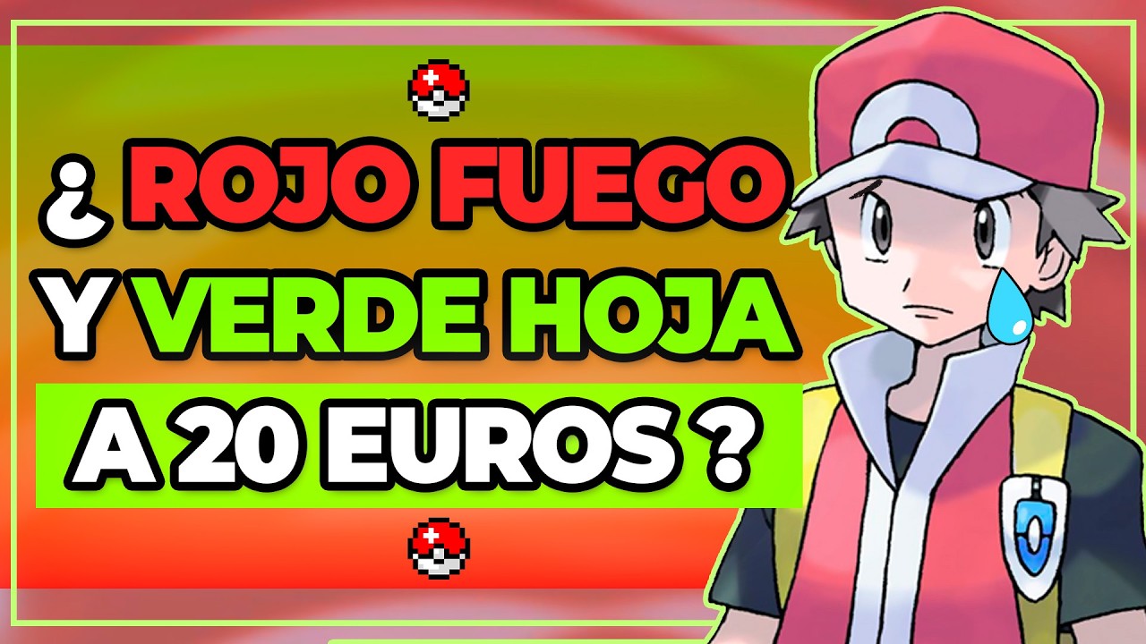 La polémica con Pokemon Rojo Fuego y Verde Hoja para Switch