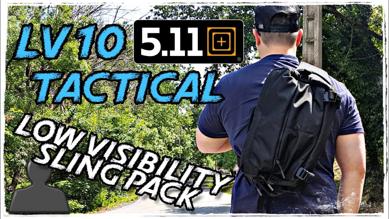 5.11 LV10 // Mon sac Edc discret (low profile) // Review et intérêt