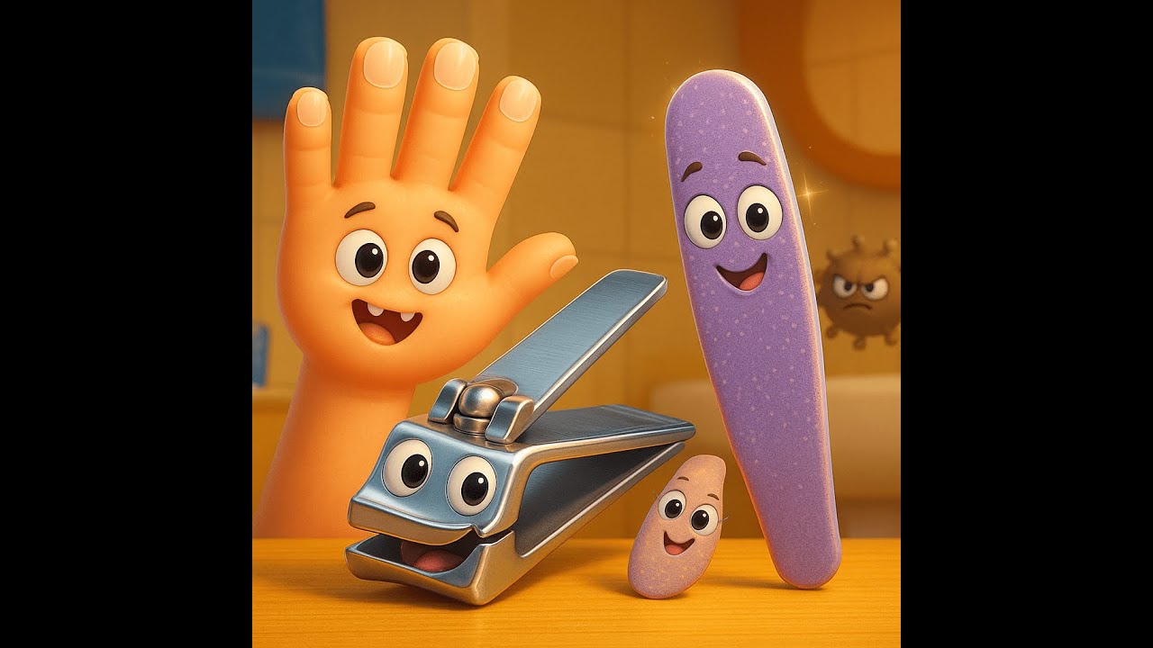 Trim Your Nails | Good Habits | Cartoon | Safety Rules for Kids | Queen Ary World