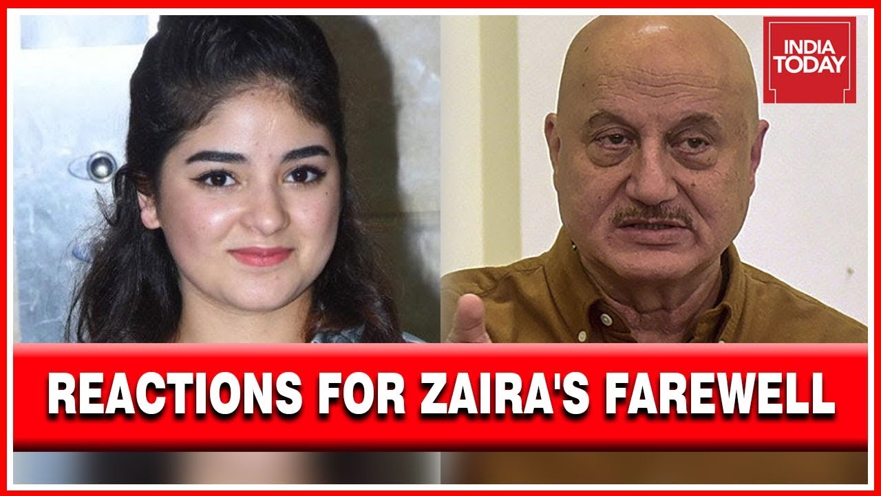 Reactions Pour In After Zaira Wasim Decides To Say Goodbye To Bollywood