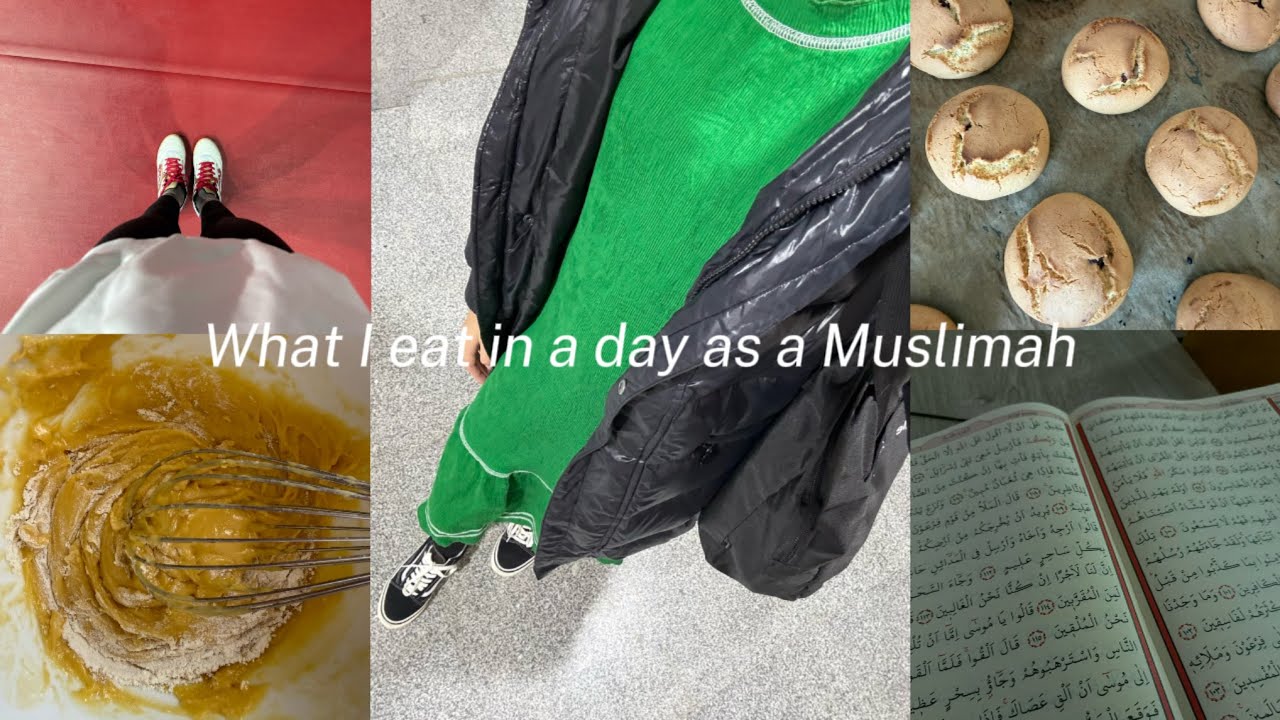 What I eat in a day as a Muslimah *asmr vlog* | balancing Deen & Dunya series ep. 03