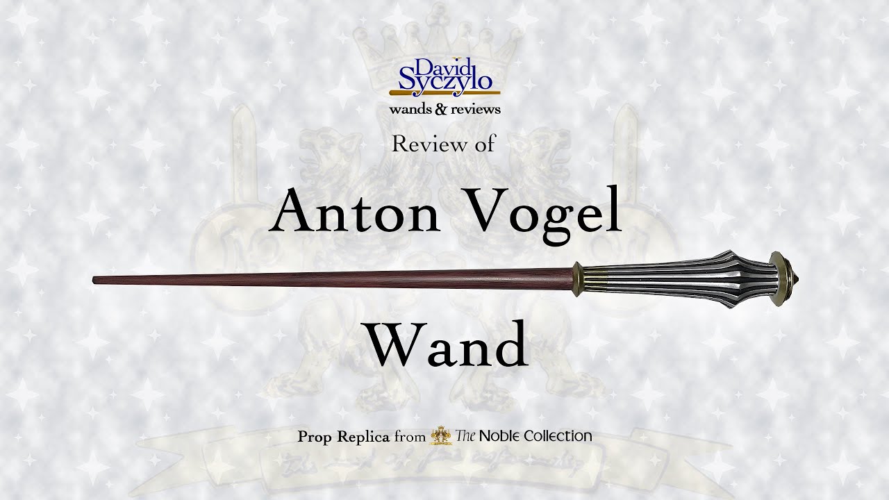Anton Vogel Wand - The Noble Collection