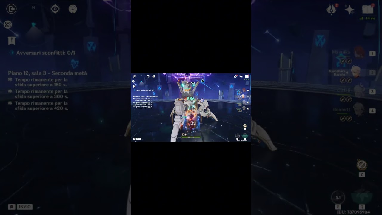 5.8 Abyss Clear w/Mavuika team (5* C0)  #romanino_47 #genshinimpact #genshin #hoyocreators #abyss