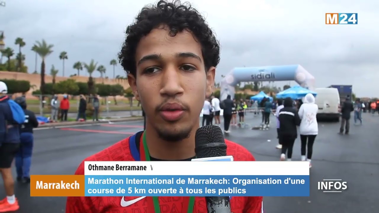 Marathon International de Marrakech: Organisation d'une course de 5 km ouverte à tous les publics