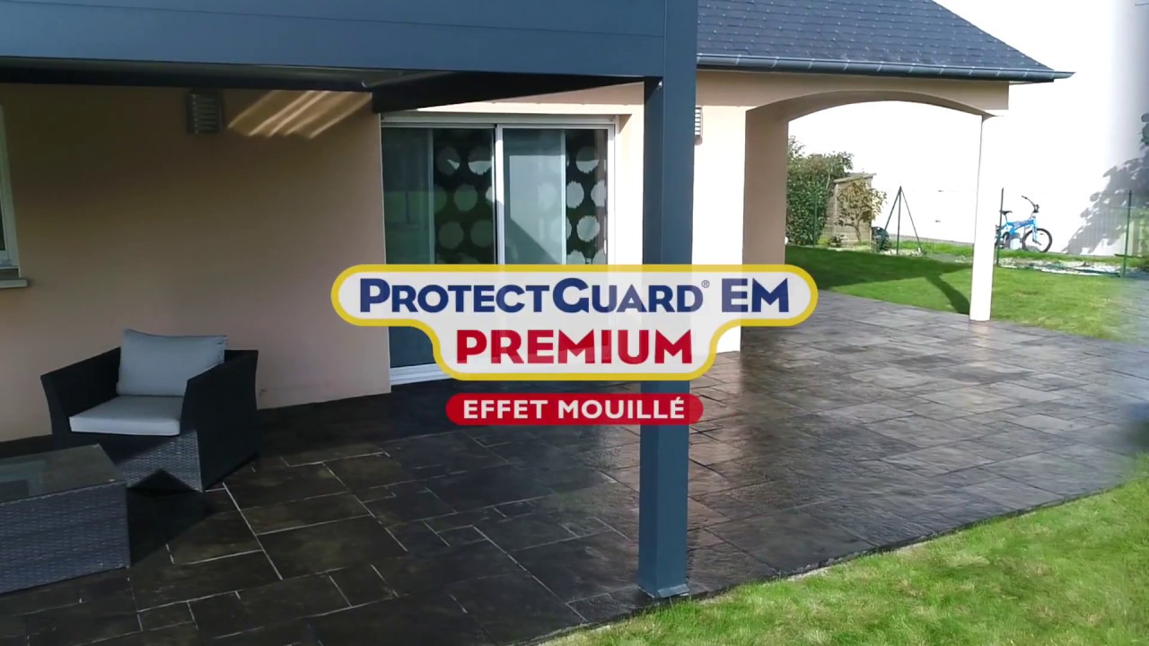 Hydrofuge, ol&eacute;ofuge et anti-taches avec effet mouill&eacute; intense - ProtectGuard EM Premium