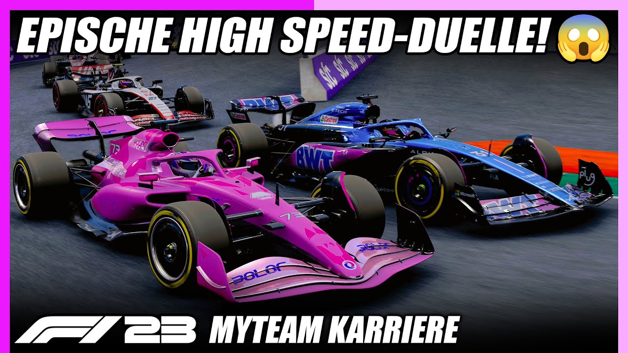 Epische High Speed-Duelle in Jeddah! 😱 | F1 23 Myteam Karriere #2