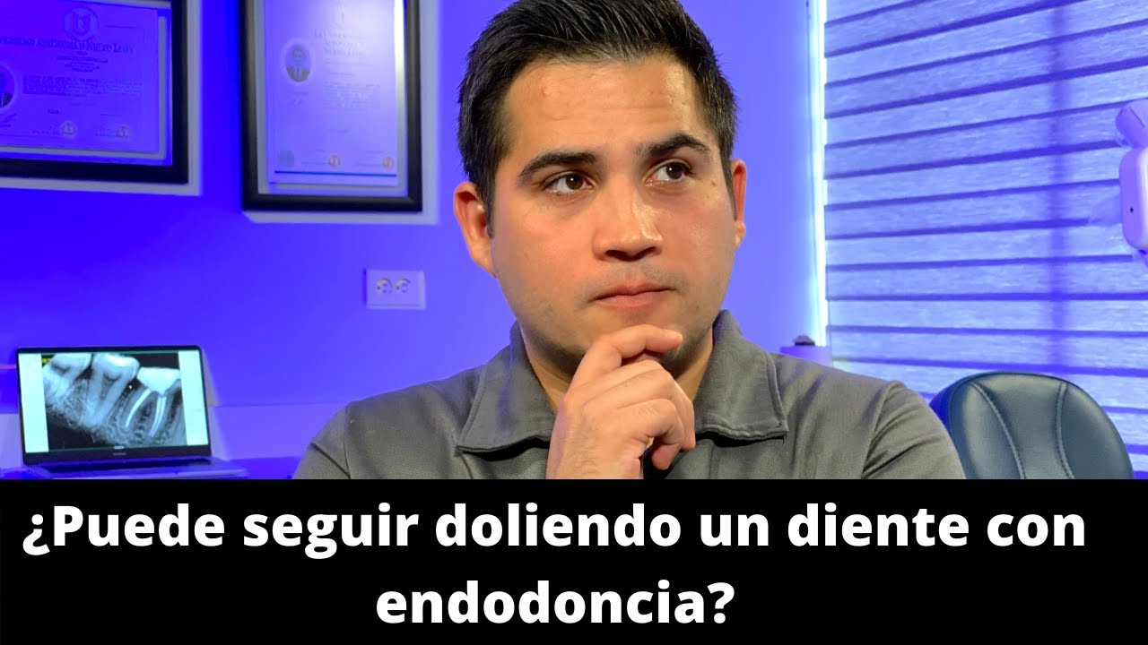 ¿Puede seguir doliendo un diente con endodoncia? (sin nervio)