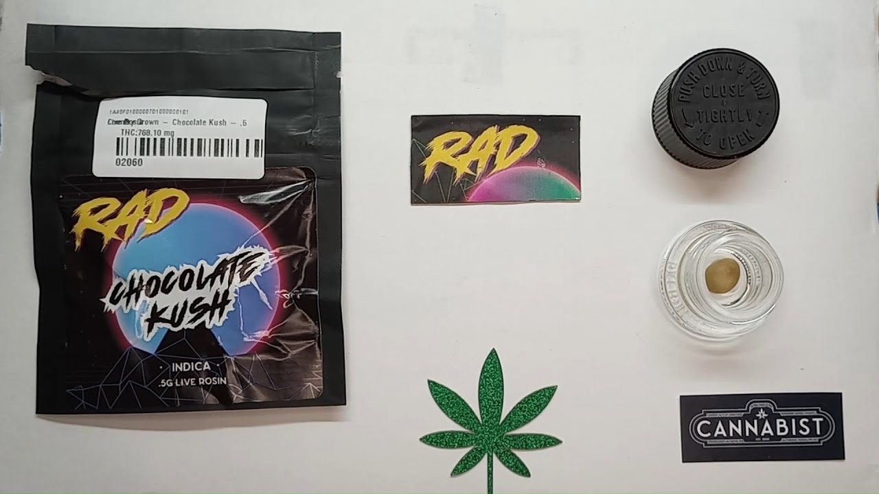 Rad Chocolate Kush Live Rosin Review