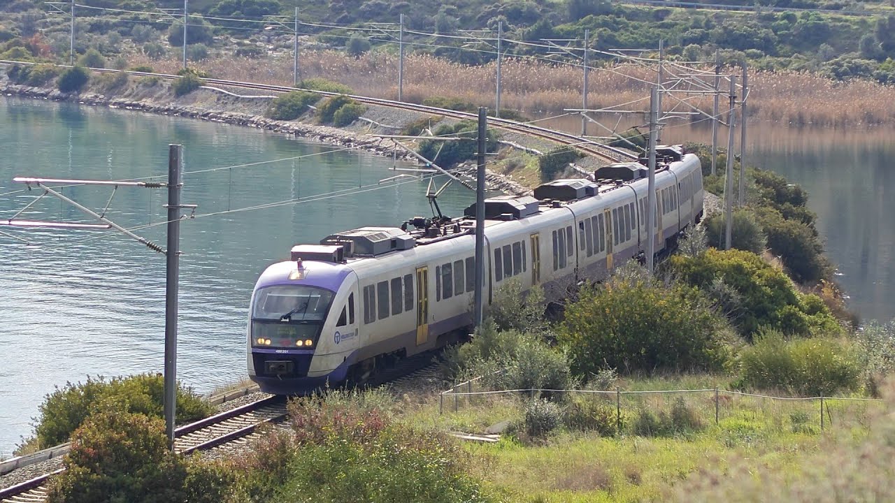 Local train 1542 & 1547 (Chalkida ‹-› Athens) 23/12/2025