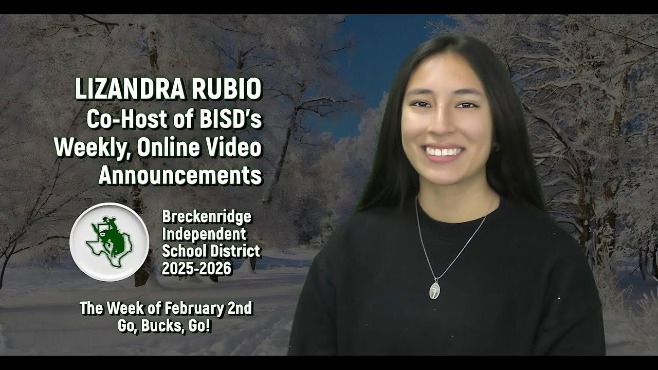 BISD Online Video Announcements Lizandra Rubio 020226
