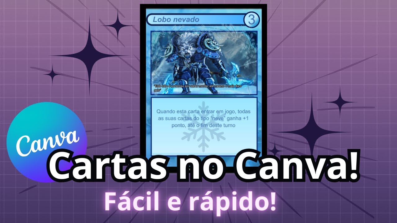 aprenda a criar cartas com Canva.
