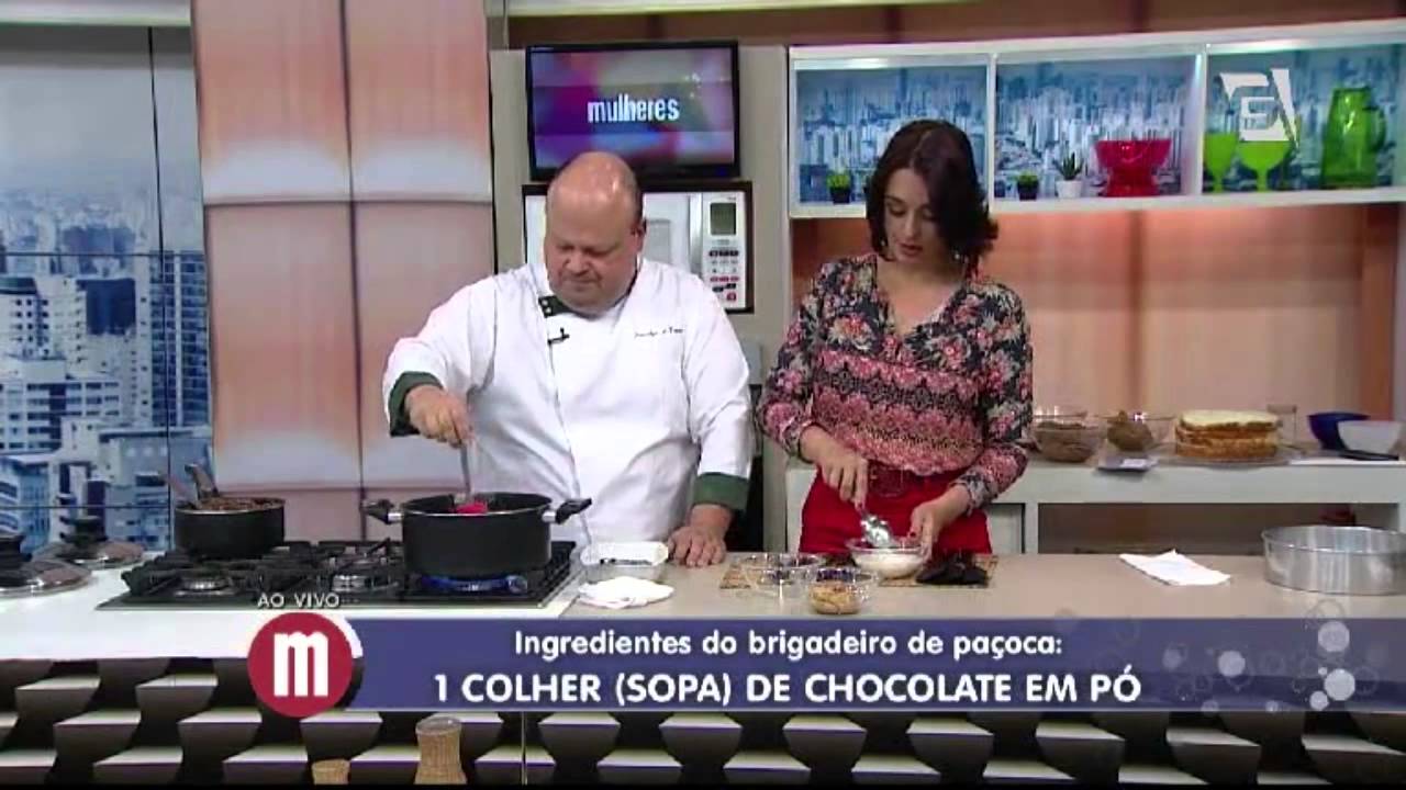 Mulheres - Bolo Torta de Paçoca (01/07/2015)