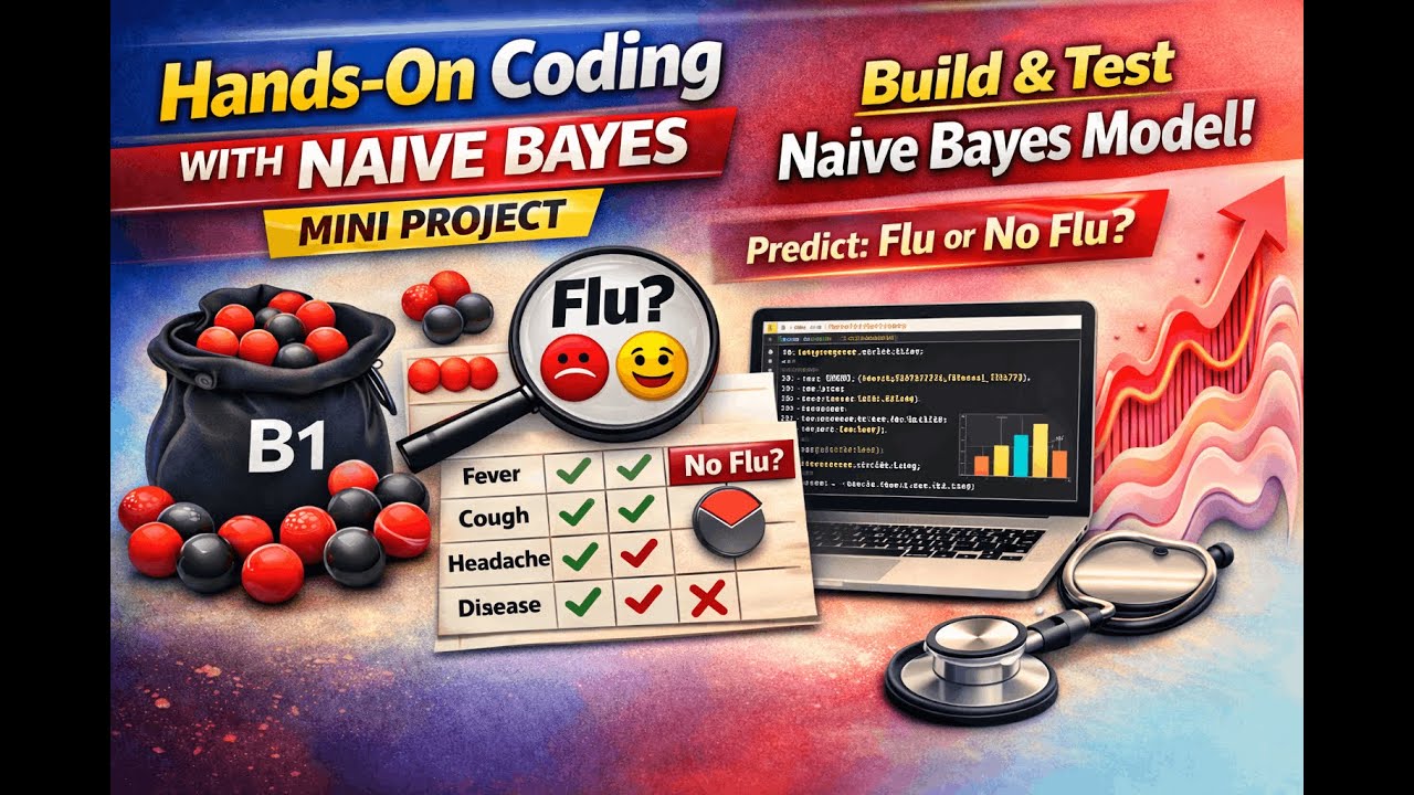 This ML Model Predicts Disease! 🤯 Naive Bayes Hands-On Coding