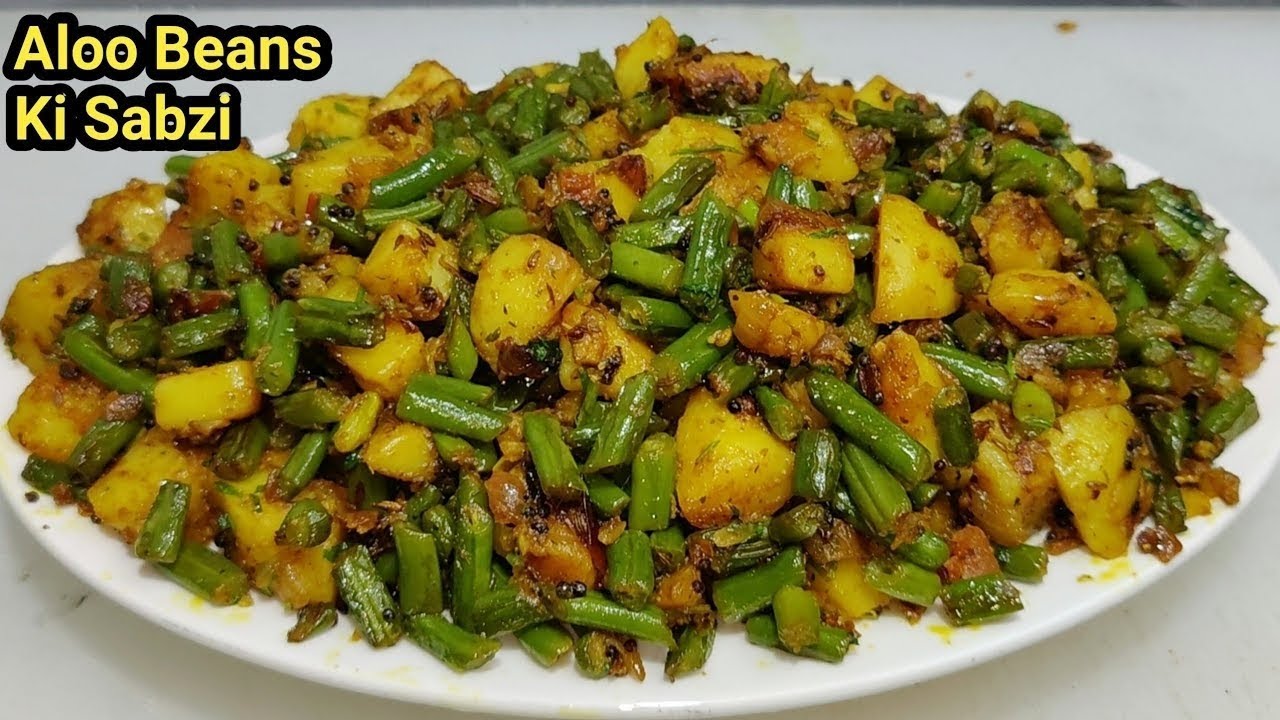 Aloo Beans Ki Sabzi | Dhaba Style Aloo Beans Masala | Easy Side Dish for Roti & Chapati