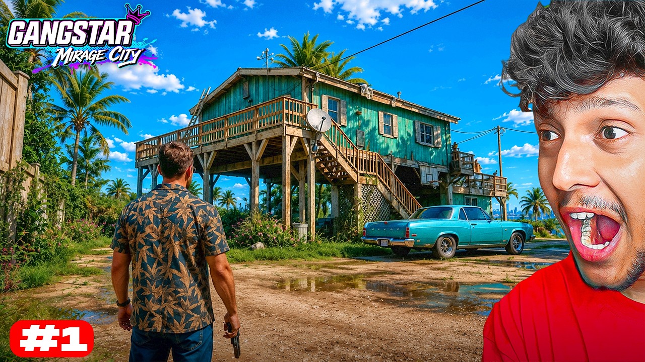 WELCOME TO THE NEW JOURNEY!😍Gangstar Mirage City #1
