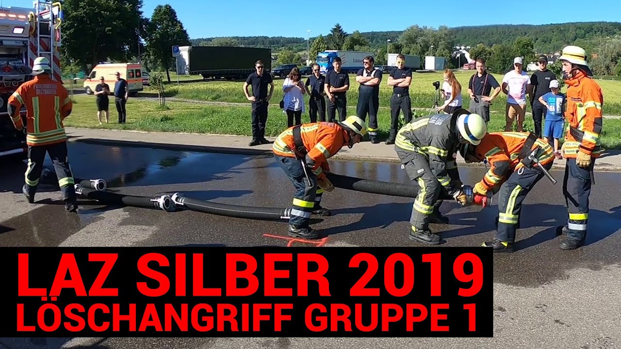 LAZ Silber 2019 | Feuerwehr Ditzingen & Feuerwehr Gerlingen - Löschangriff